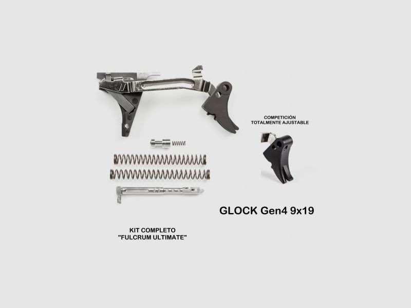 Abzug ZEV GLOCK Gen4 9x19 COMP KIT FULCRUM ULTIMATE B/B, Bild 1 von 2