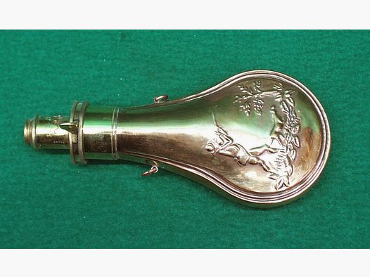 Indien Pulverflasche, Kupfer (Jäger)