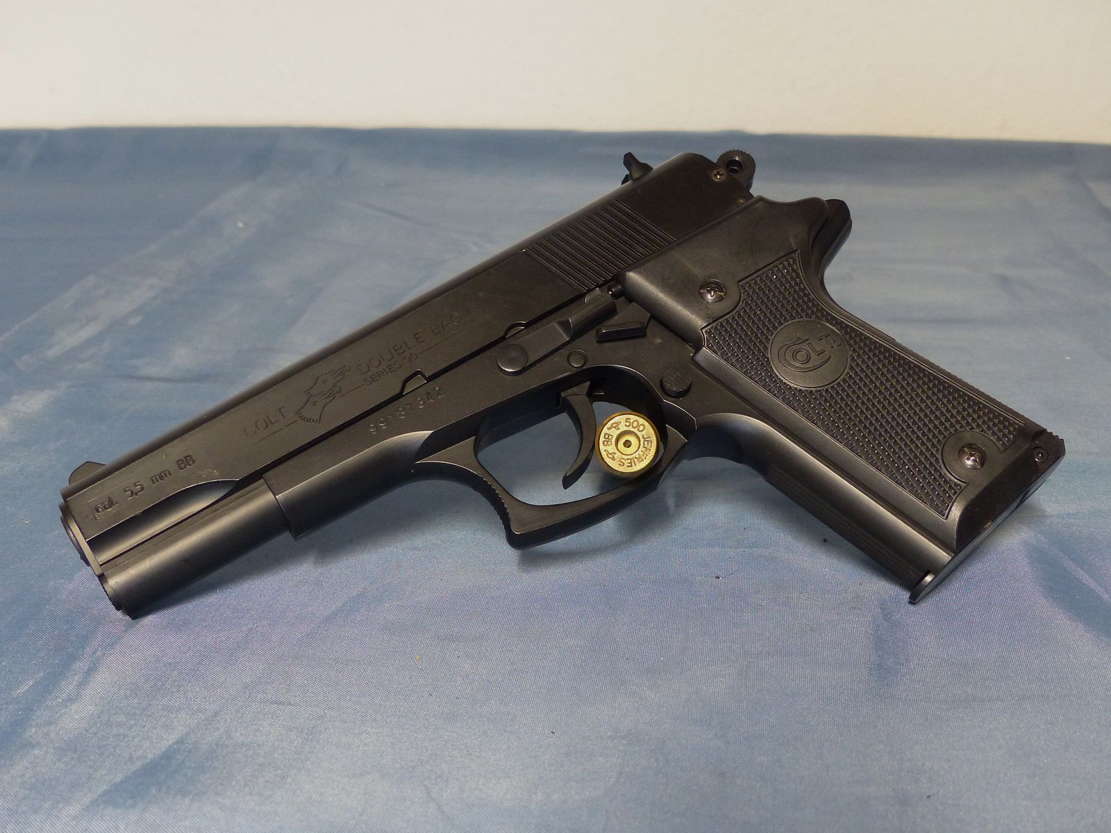 Colt Black Hop Up Type van KWC Soft Air Double Eagle Kal. 5,5mm