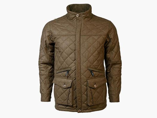 Rascher Lodensteppjacke Braun