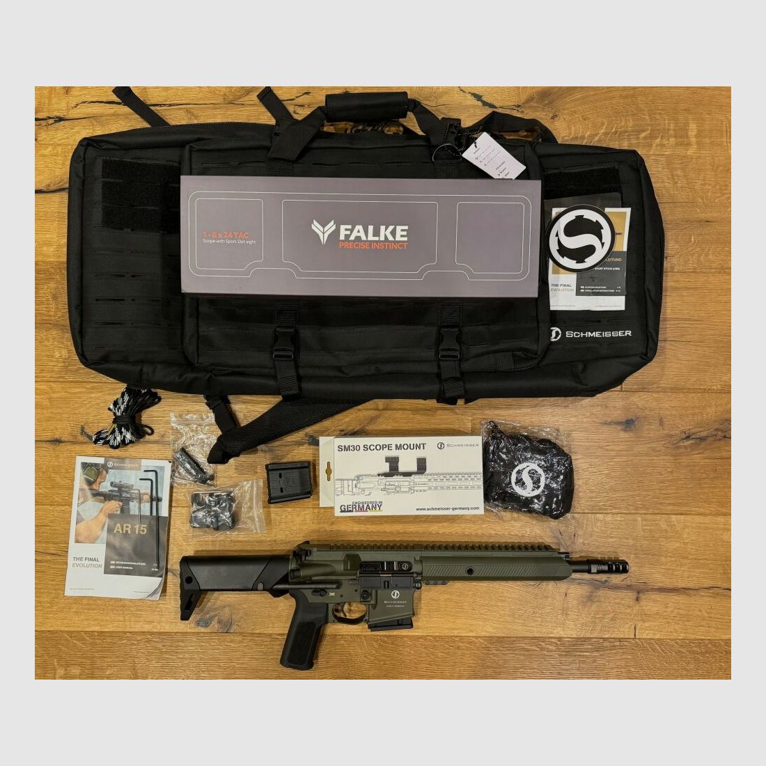 Schmeisser Schmeisser AR15 S4F Sport S OD GREEN
