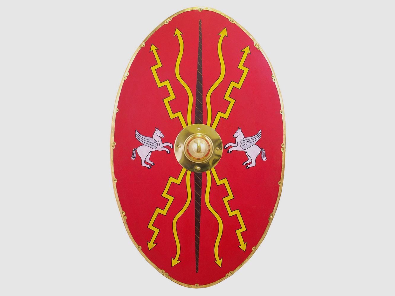 Scudo da combattimento medievale