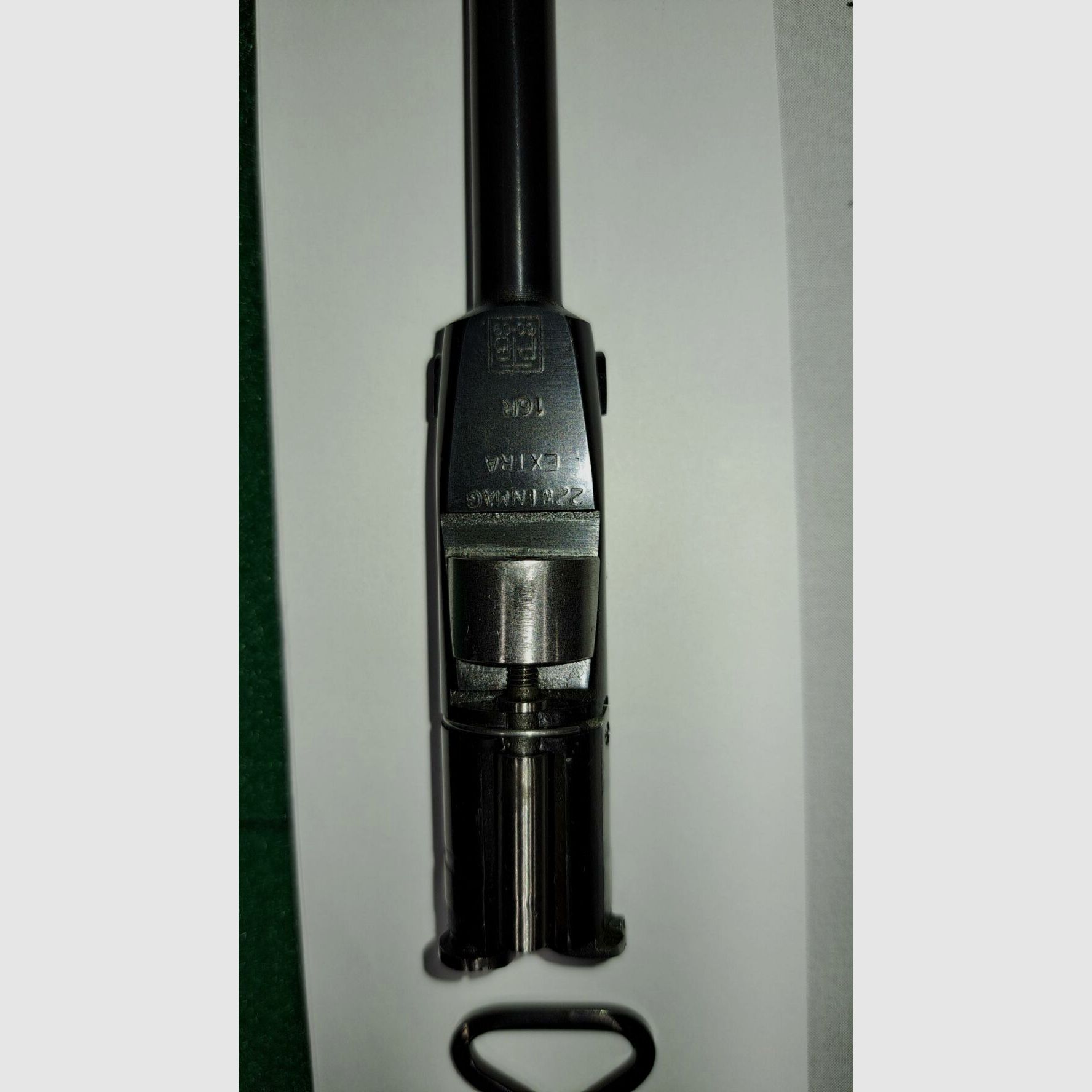 Krieghoff cañón intercambiable 44 EXTRA PTB incluyendo llave, instrucciones y munición