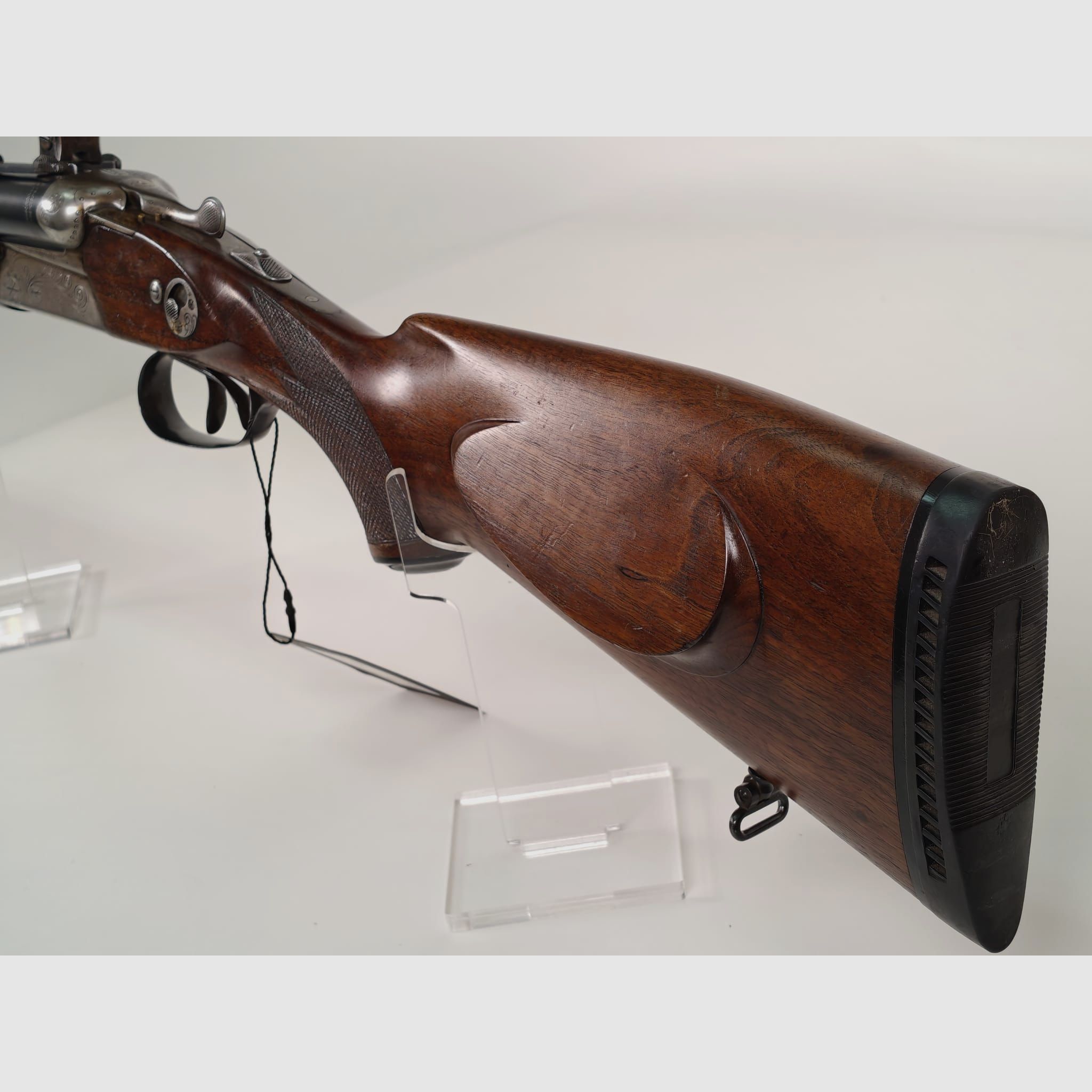 Merkel Drilling 7x57R, 12/70 e .22 Hornet Einstecklauf VVV incl. Zeiss Ziel-4, immagine 4 di 9