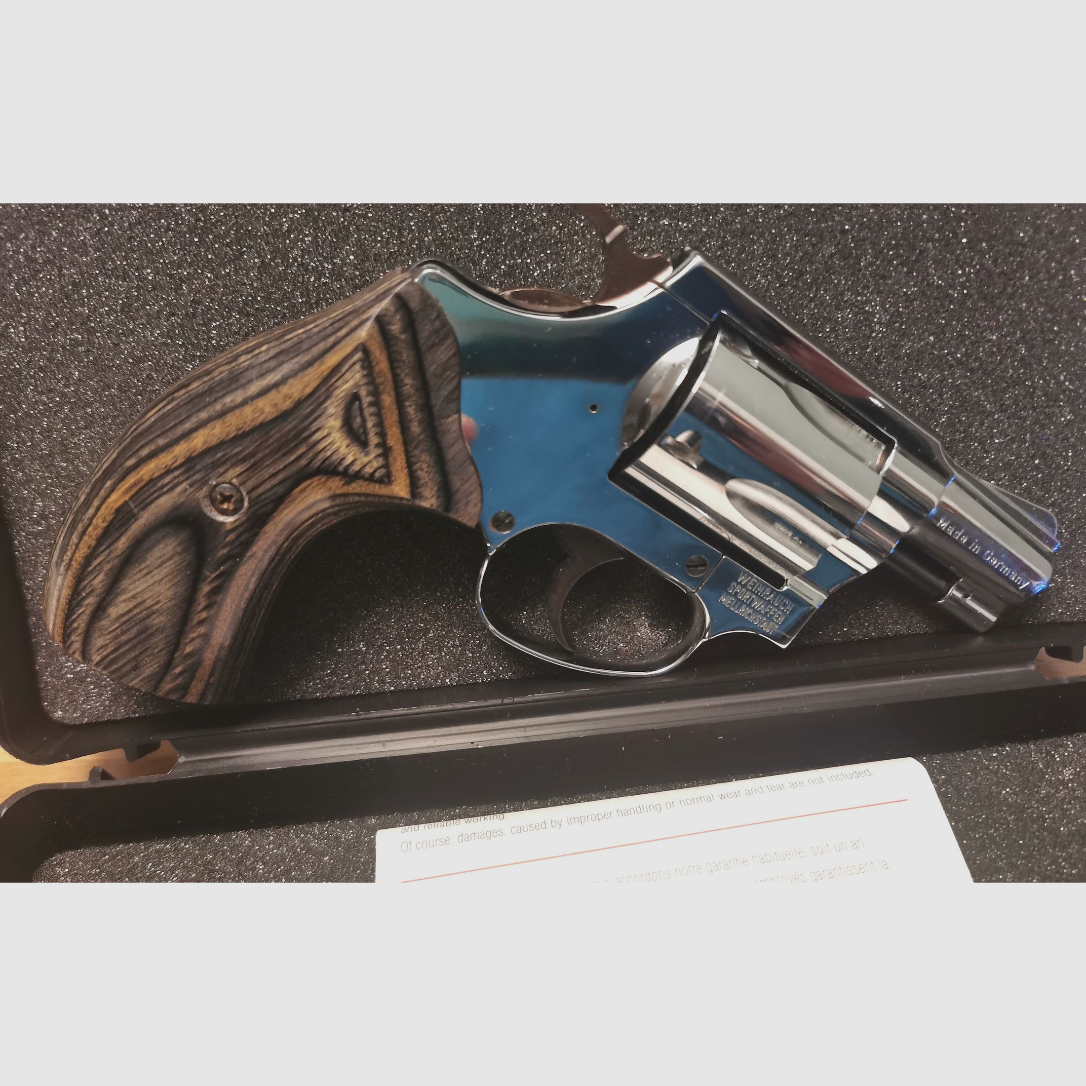 Weihrauch HW37 Chrom wohl eine der seltensten Varianten 9mm RK gut 100 % Funktionsfähig mit PTB frei ab 18 Jahre