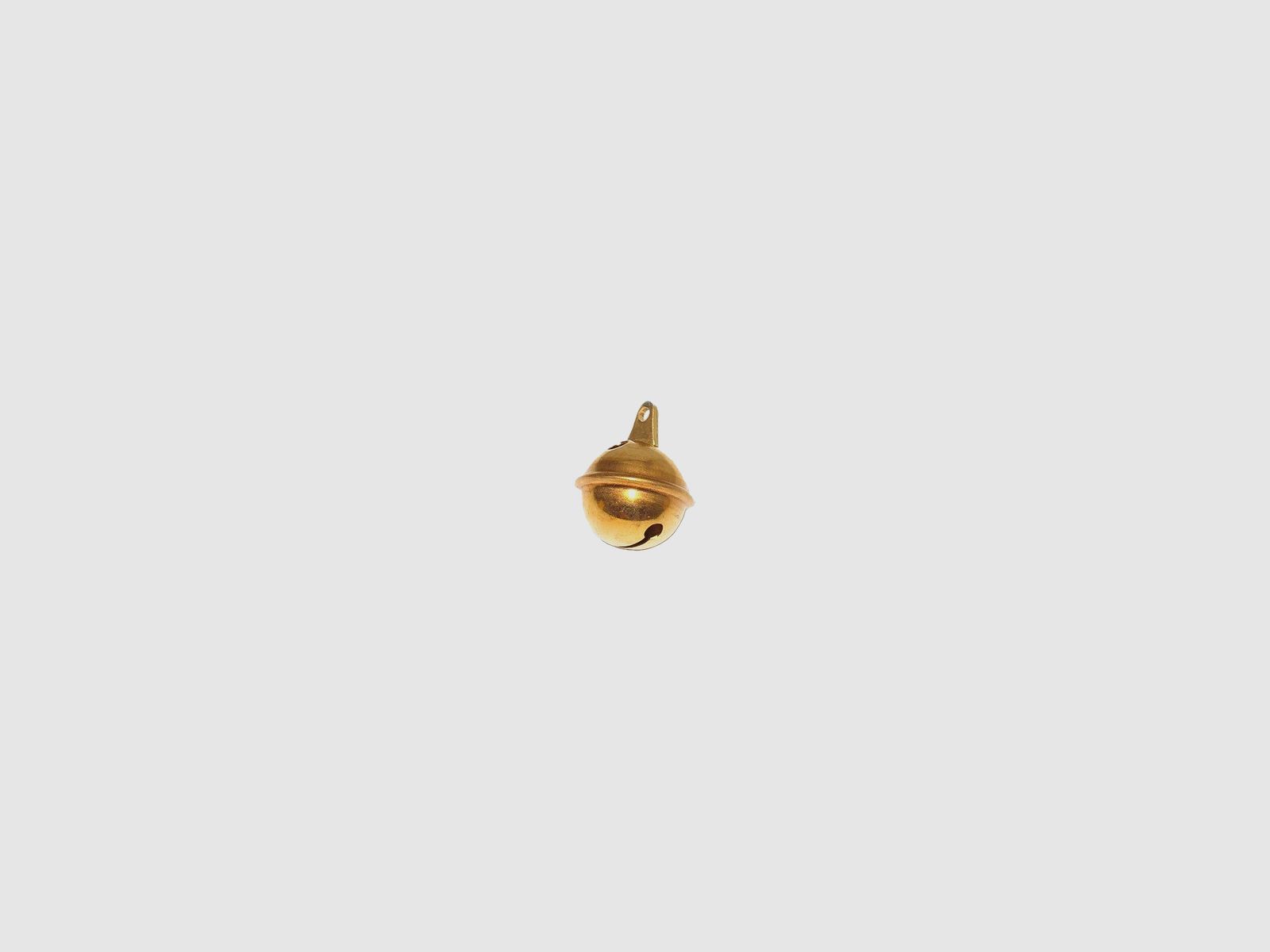 Campanellina ottone pesante 30 mm, immagine 1 di 3