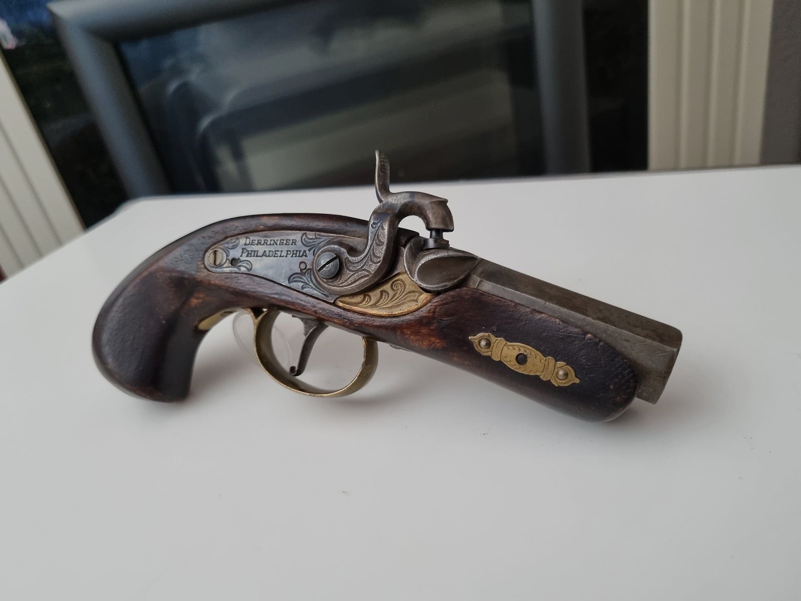 Derringer Philadelphia muzzleloader pistol caliber .45