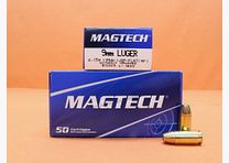 Magtech cartridge 9mm Luger Magtech 95grs JSP-FLAT (9F) VE 50 cartridges / 6.15g partial jacket