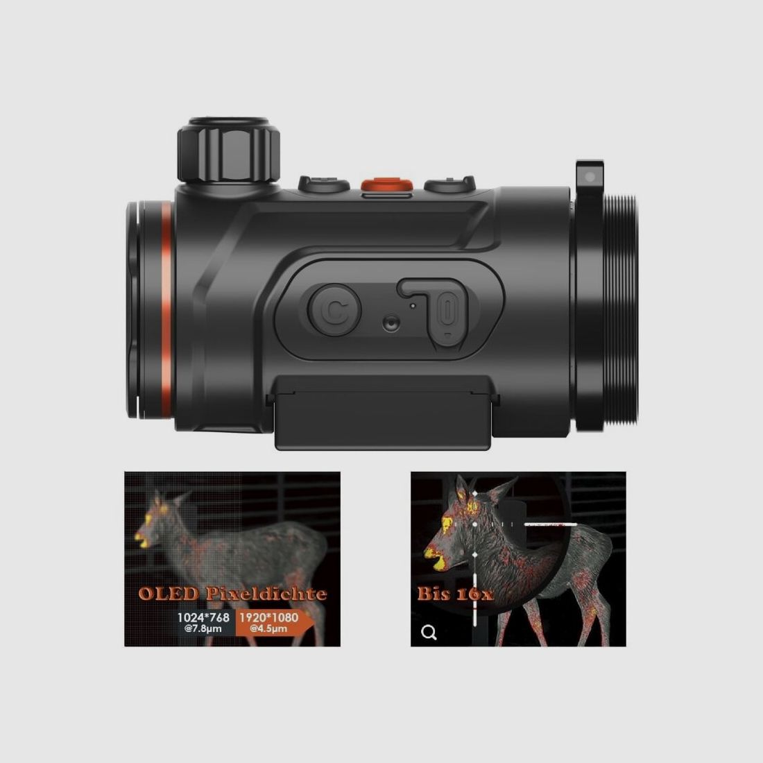 ThermTec Wärmebild Vorsatzgerät Hunt 635 Pro