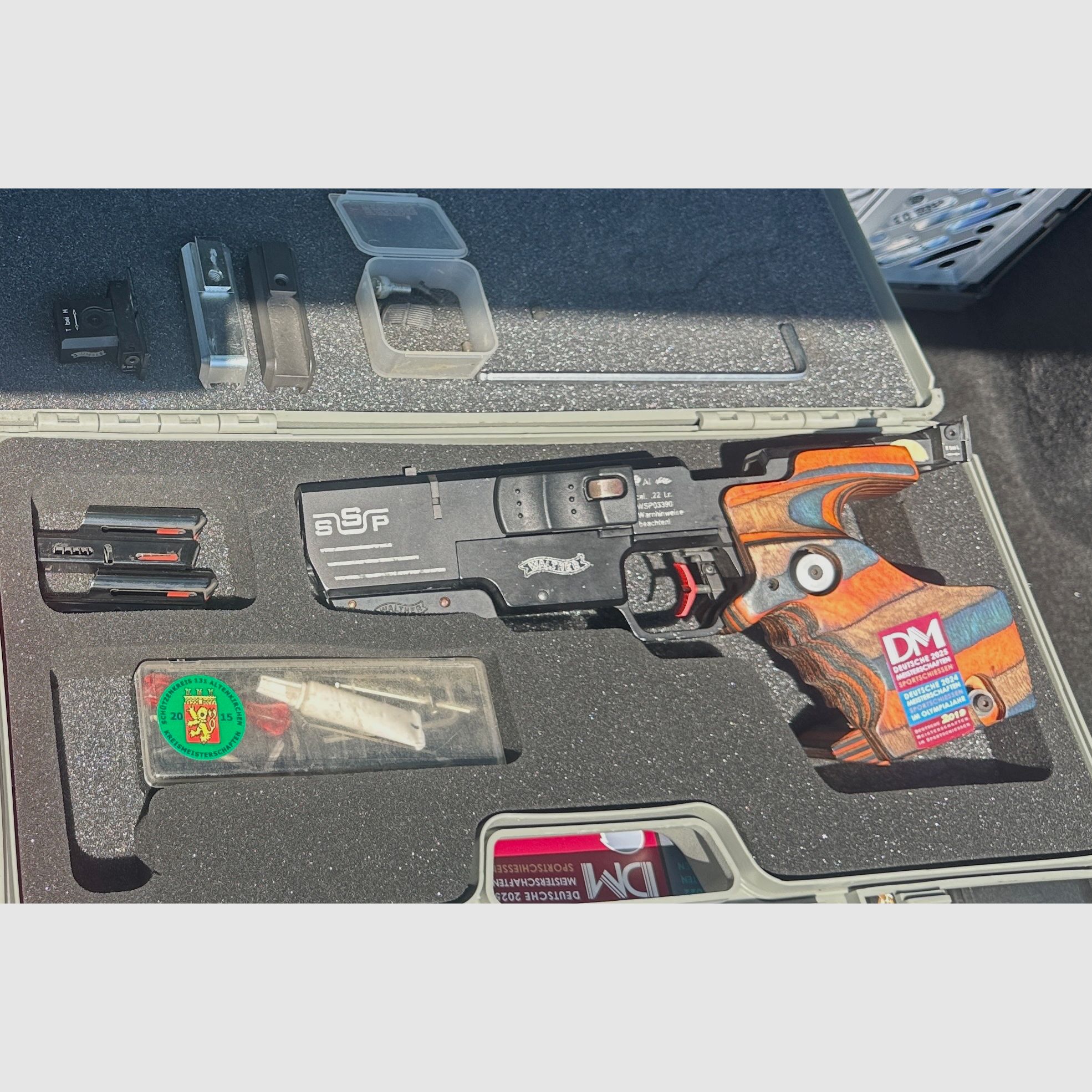 Walther SSP / Sportpistole / Rink Griff 