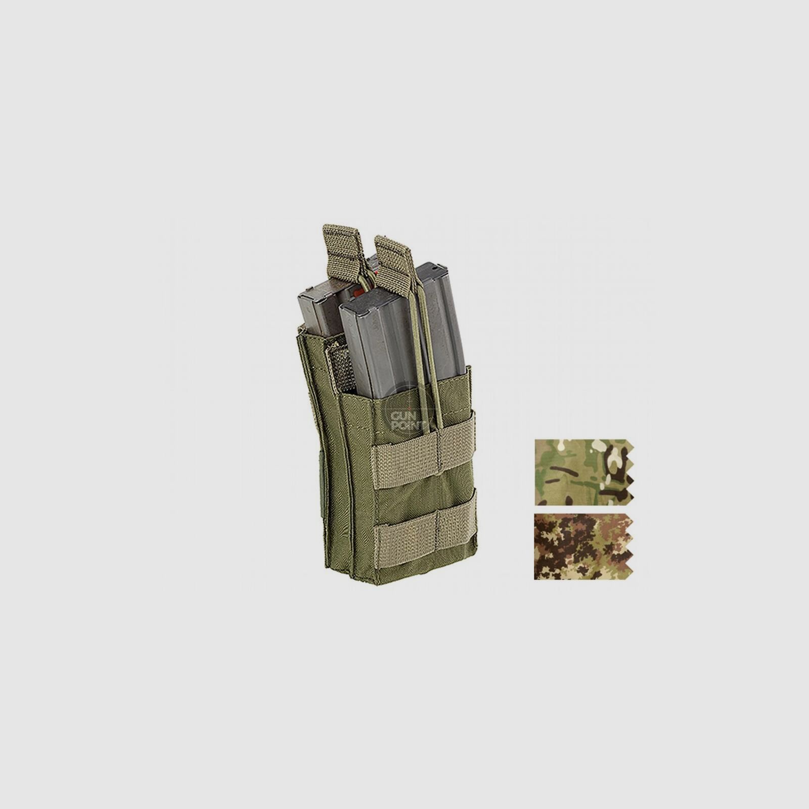 Defcon 5 M4 Open/Split Pouch Magazintasche OD Green