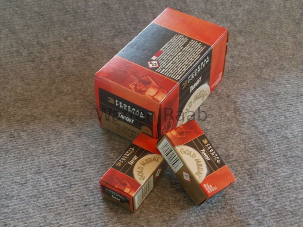 Federal Premium Target Gold Medal Federal Premium Target .22 Long Rifle Gold Medal