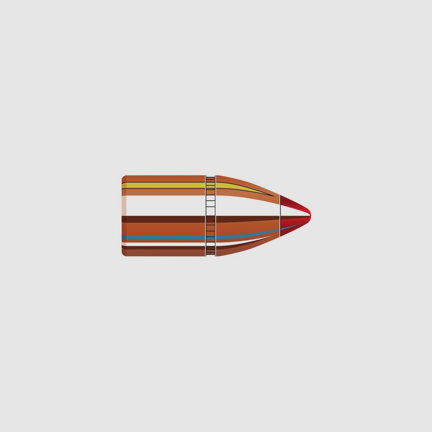 HORNADY Kogels FTX 458" 325GR 50St., afbeelding 1 van 3