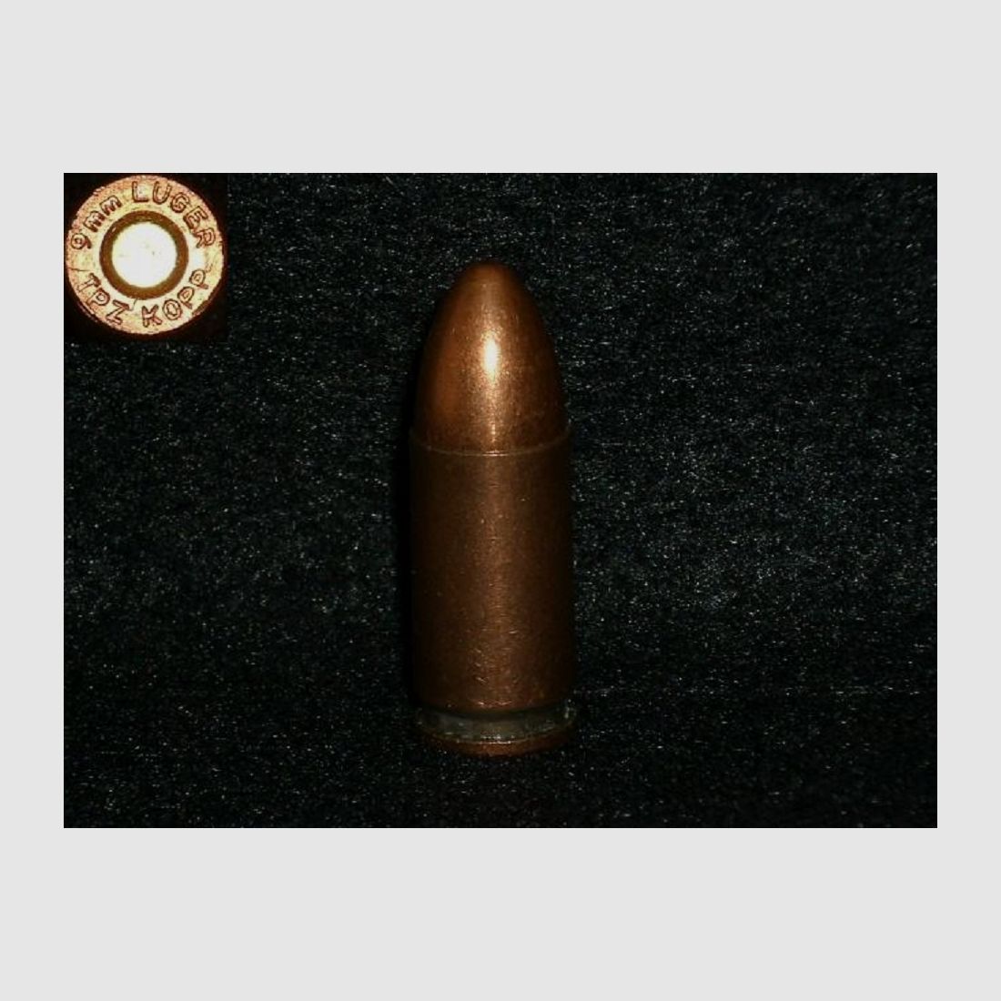 9 mm Para stalowa łuska Kopp