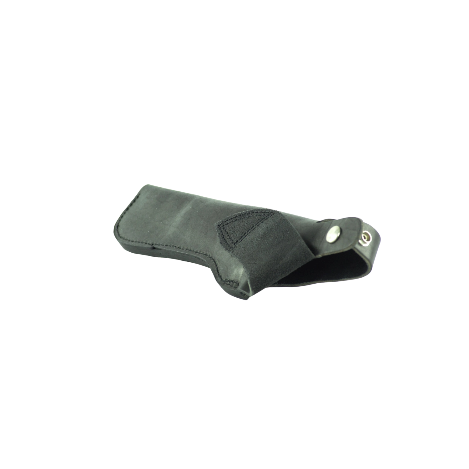 Quick draw holster black with belt loop for revolver 7 1/2" and 8" double action revolver