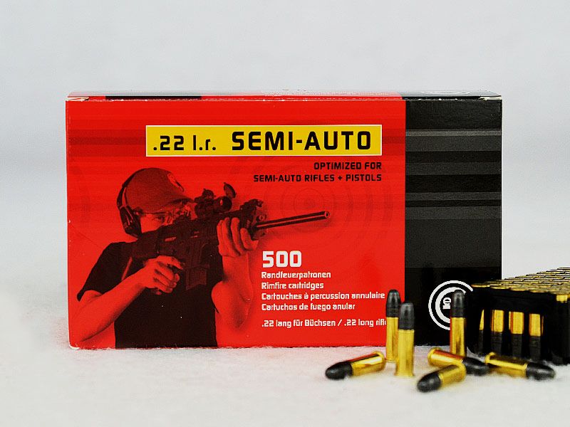 GECO .22 LR SEMI-AUTO 1 Opakowanie (500 strzałów po 0,099 €*)