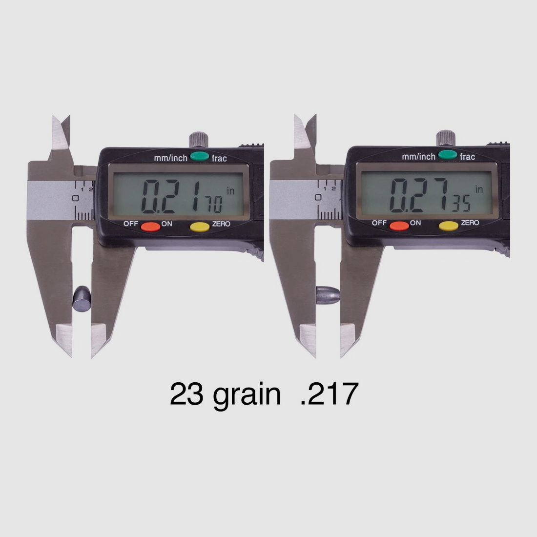 NSA Patronen voor Karabijn Nielsen 5,5 mm HPFB 23 Grain (.217), afbeelding 2 van 3
