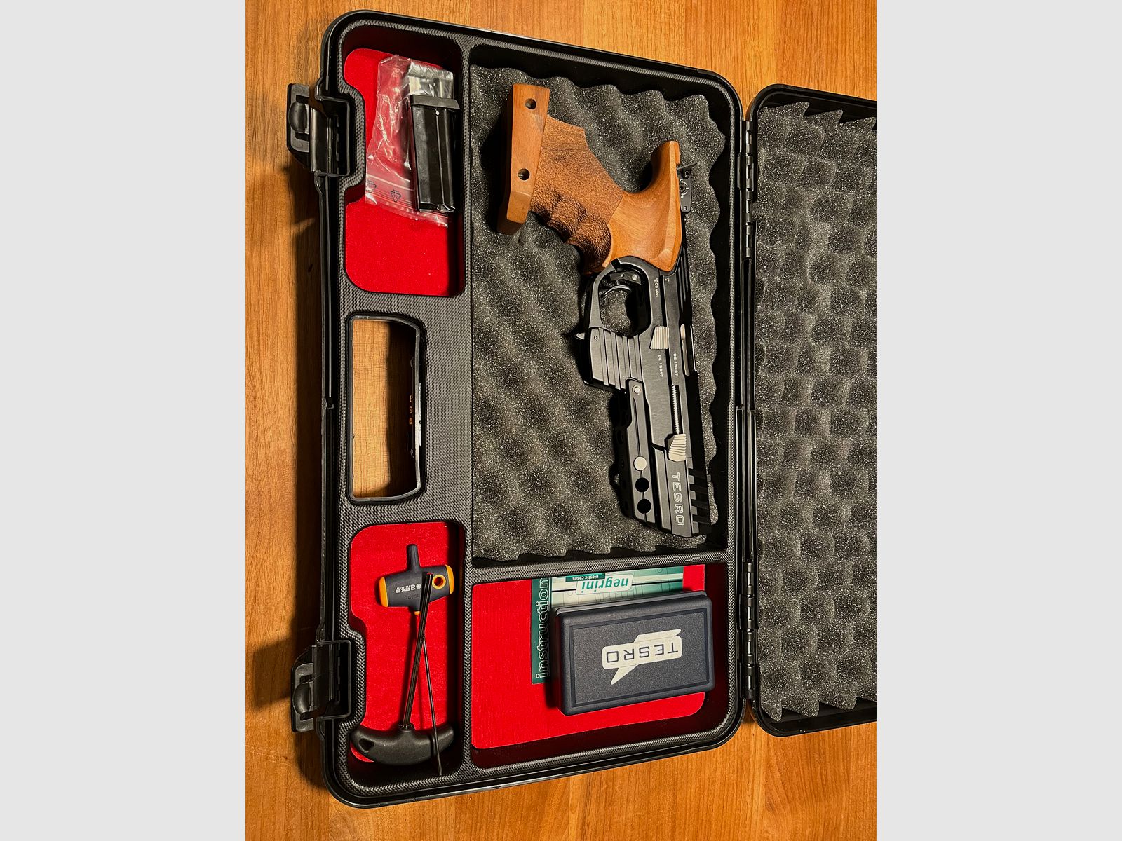 Tesro small caliber sport pistol