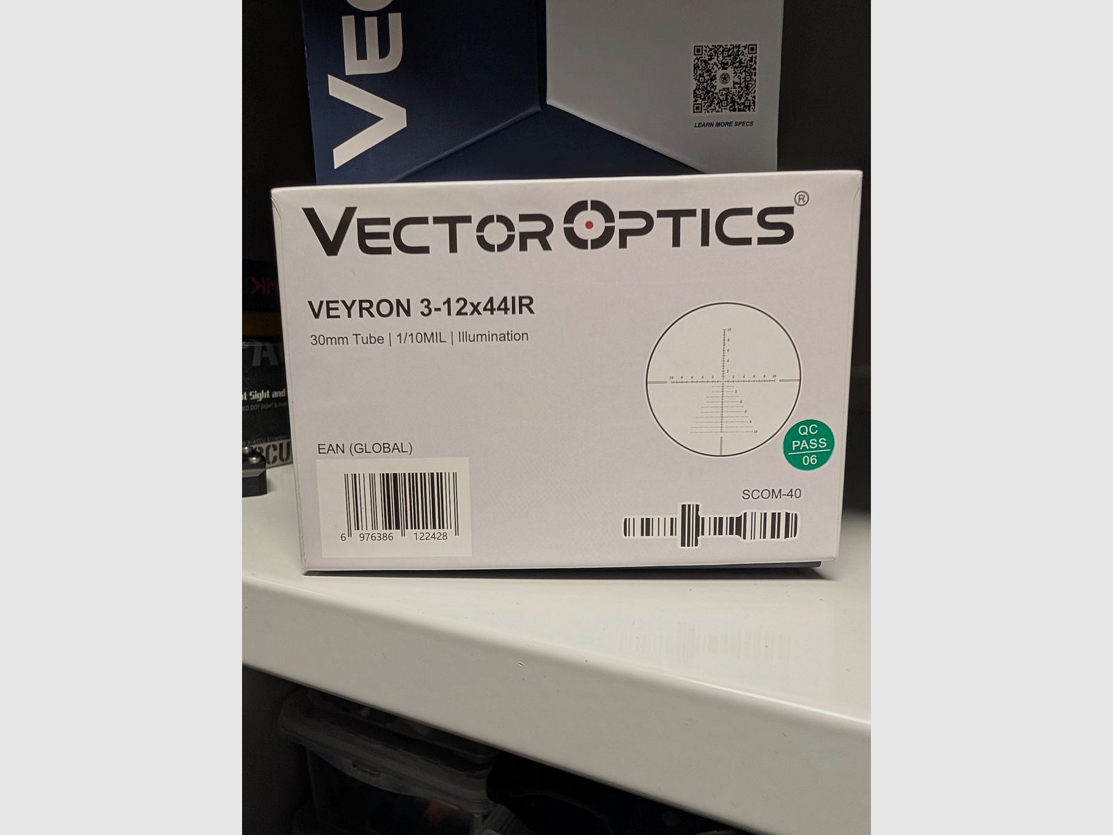 Vector Optics SCOM-40 Veyron 3-12x44IR inkl. UTG Blockmontage, Bild 2 von 2