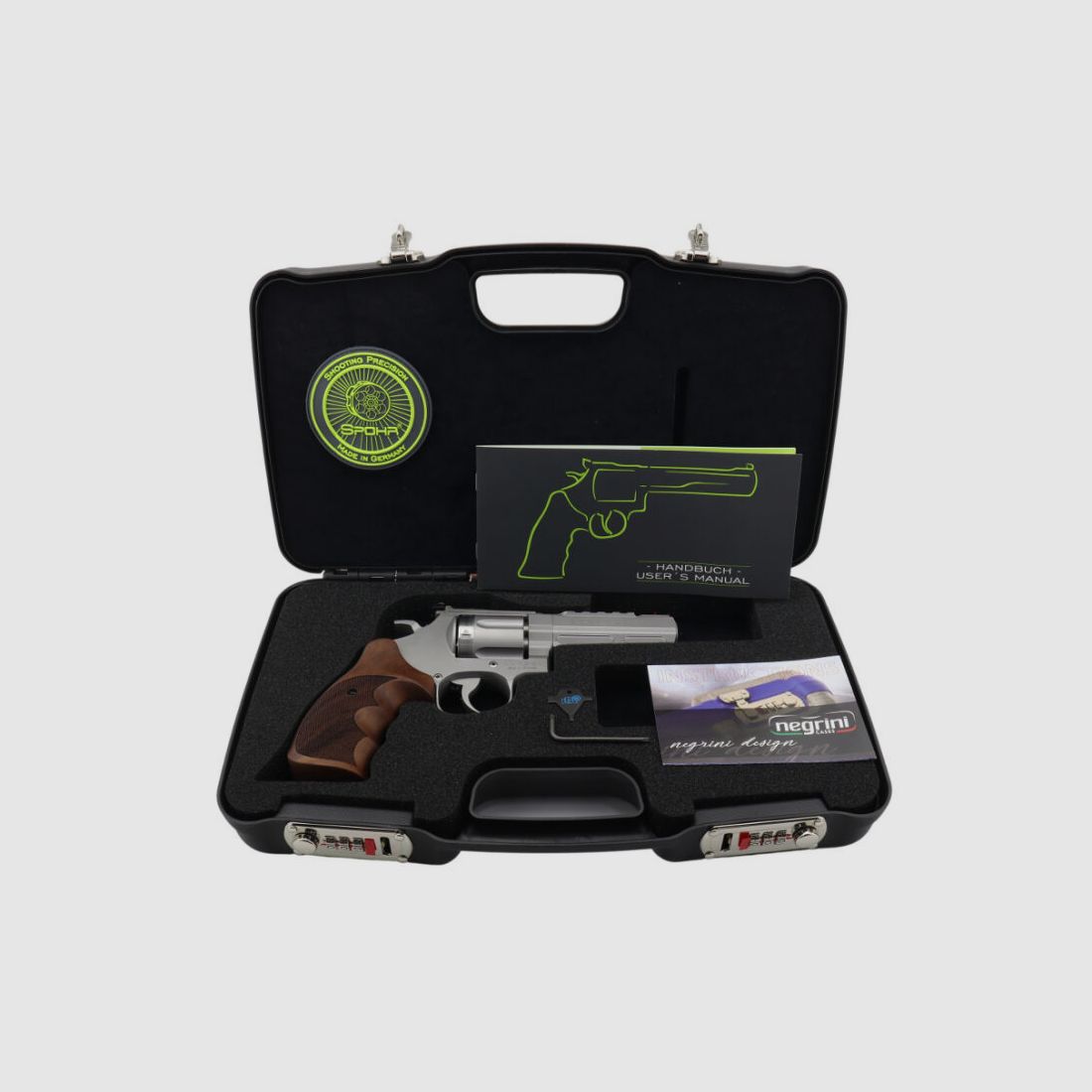 Spohr 284 Carry Stainless 4 Zoll Revolver Made in Germany