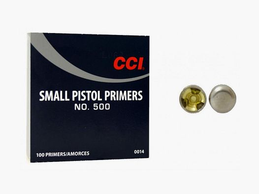 CCI Primers 500 Small Pistol 1000 pieces