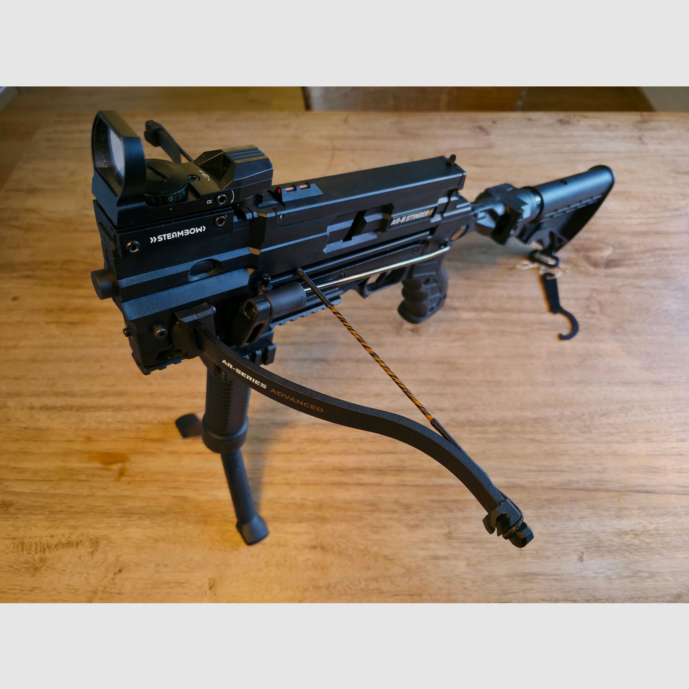 Steambow AR-6 Stinger II Tactical - SET - Viel Zubehör!
