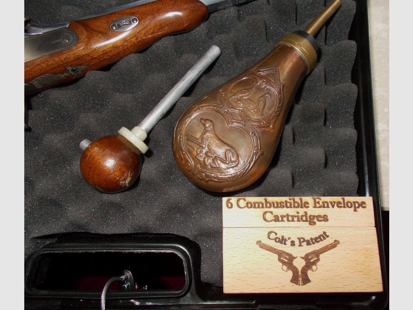 Davide Pedersoli Le Page Perkussion .44 incl Zubehör