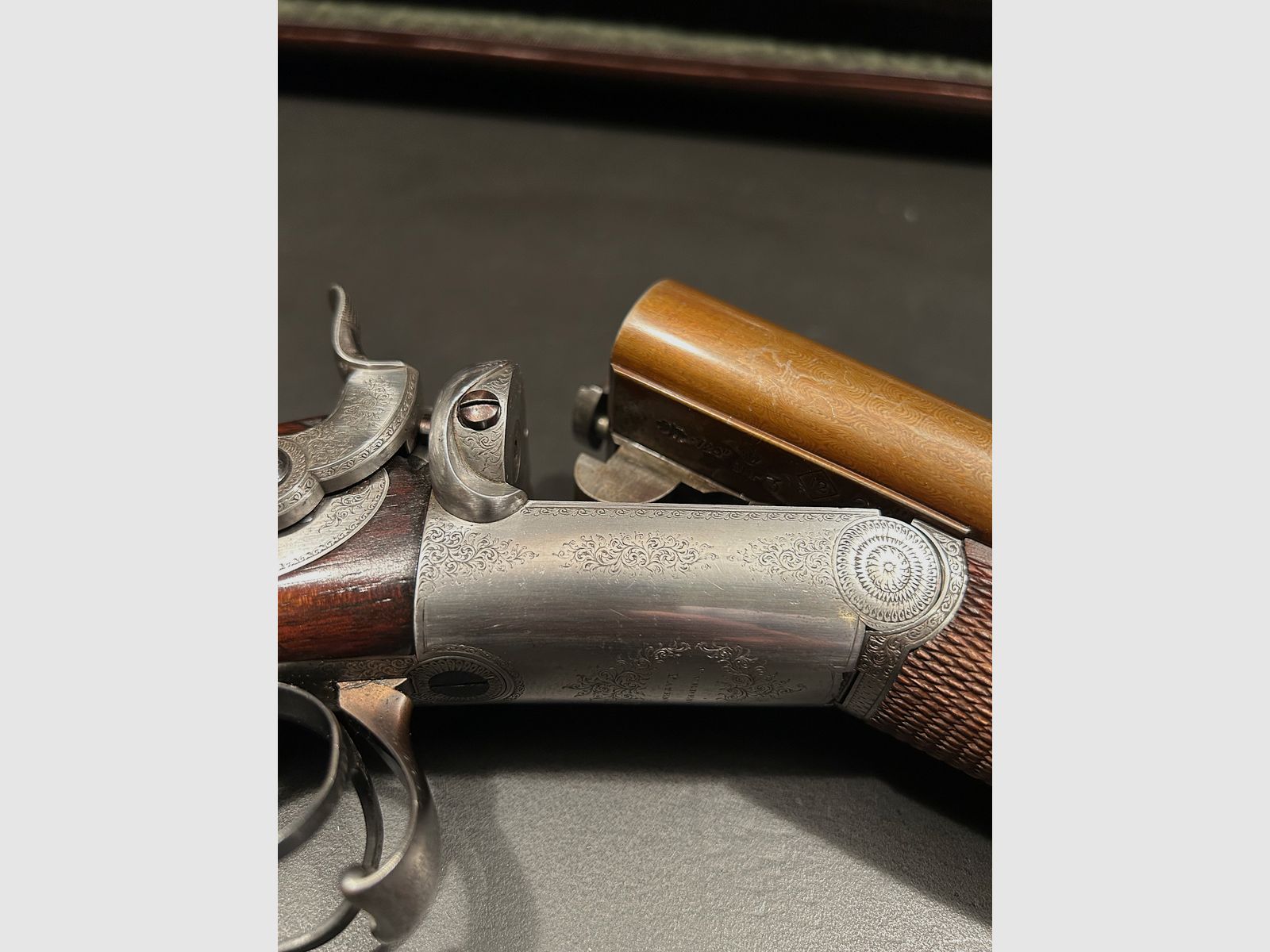 Purdey & Son strzelba podwójna 12/65 - historyczna broń myśliwska