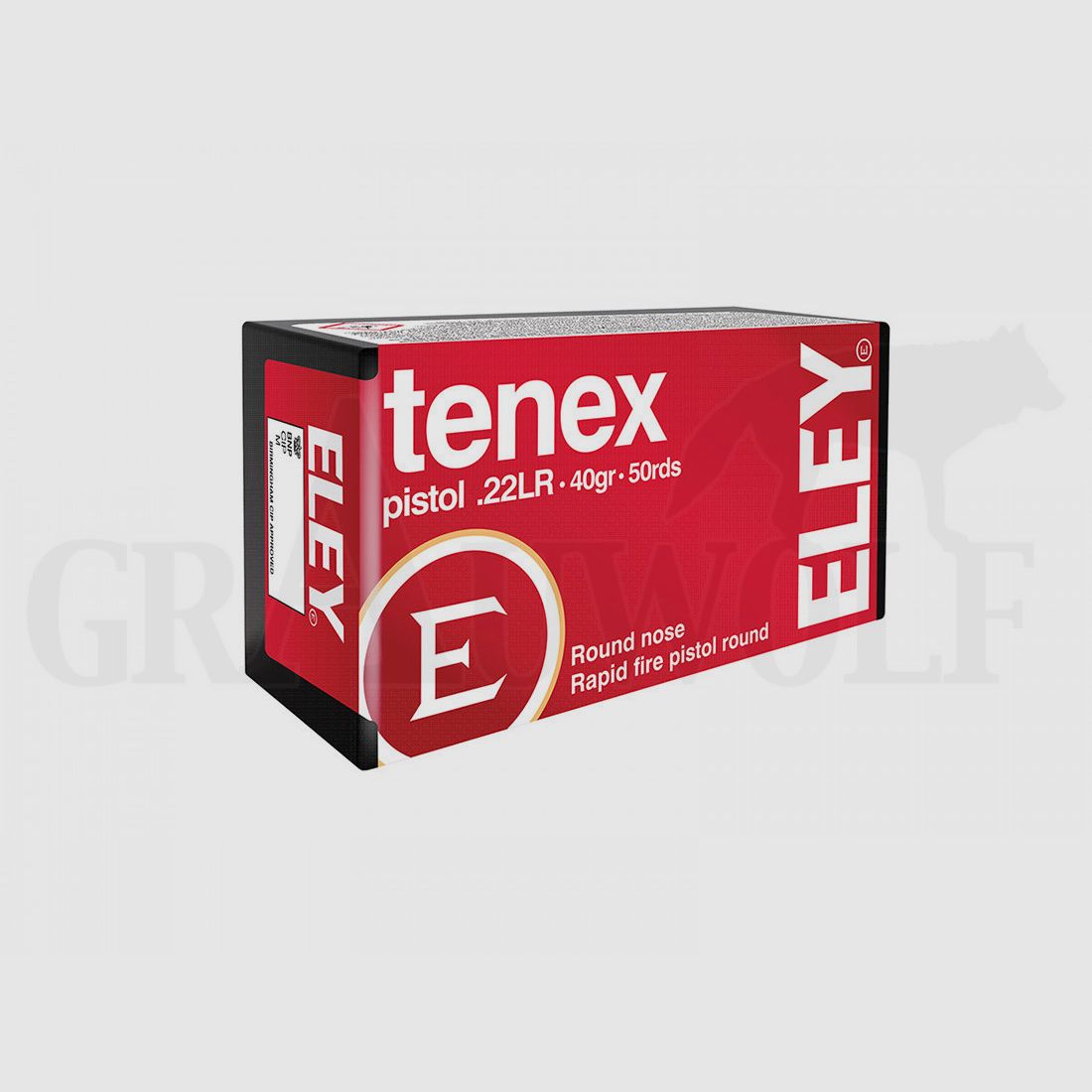 .22 lfb 40 gr / 2,6 g Eley Tenex Cartouches de Pistolet 50 pièces