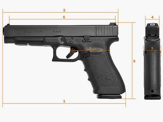 GLOCK 41 Gen4 – Cal. .45 ACP