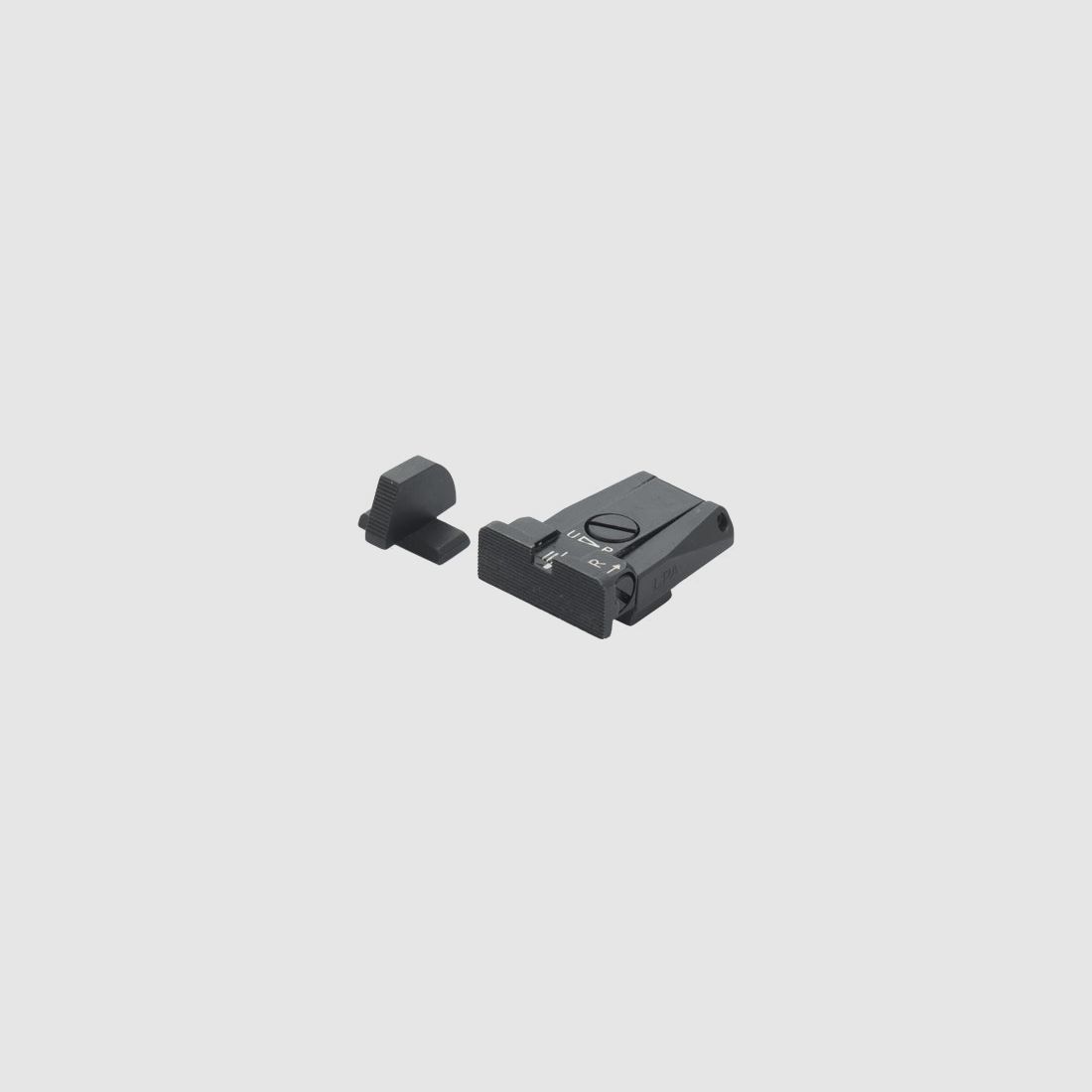 LPA SPR96BE07 Micrometer Vizier Set voor Beretta 92 Stock en Brigadier – Zwart Vizierbeeld