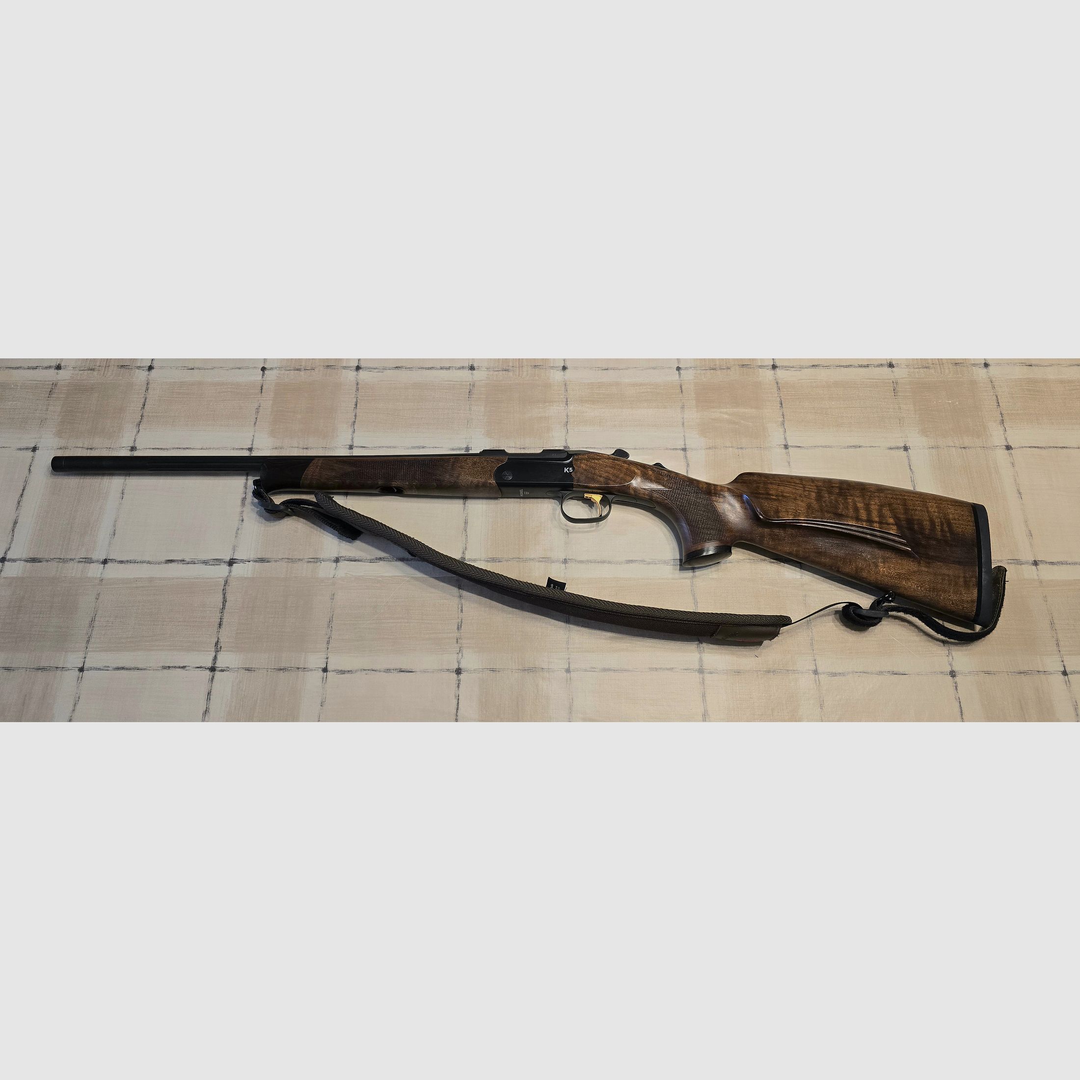 Merkel K5 Extrem with ZEISS V8 1.8-14x50 riflescope with rail and VANWARD Hunter PRO, overbarrel titanium suppressor for caliber .30