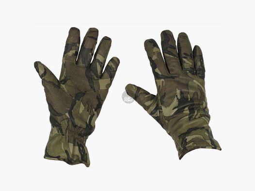 British leather gloves, new, MK II Combat, padded, MTP - Size: 7