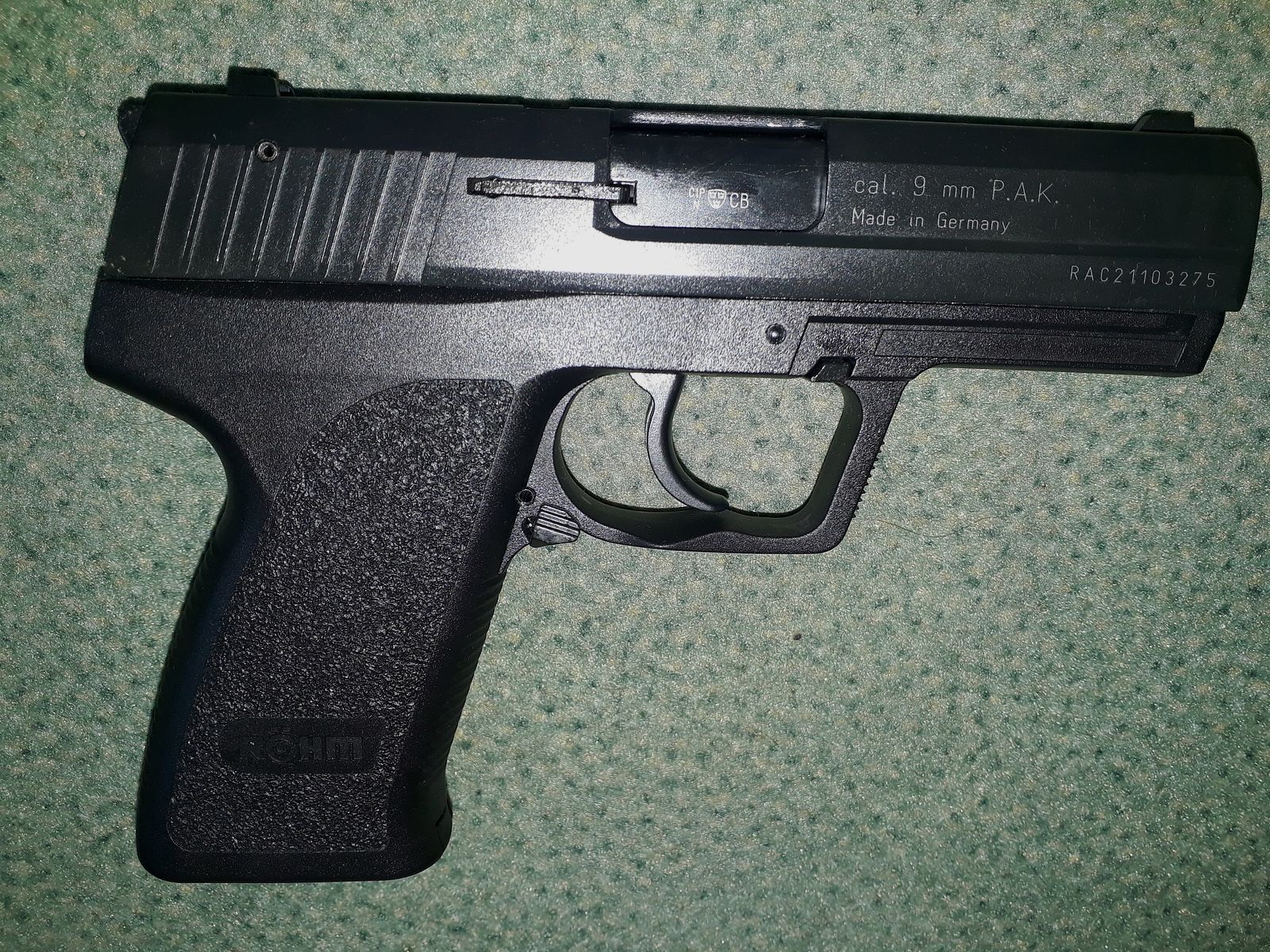 Röhm RG 96 Match, 9mm PAK