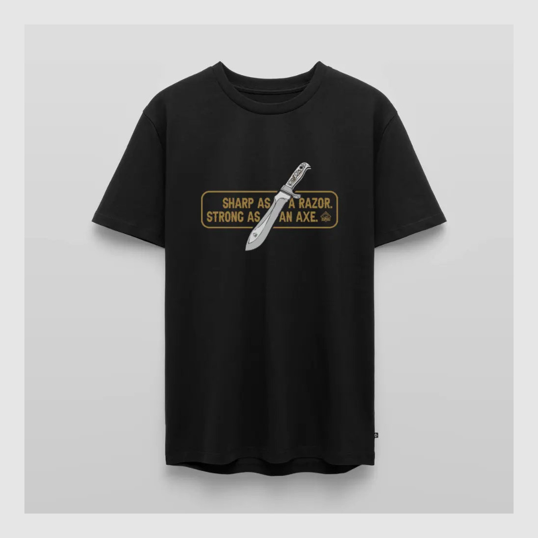 PUMA Męska Premium T-Shirt "White Hunter Sharp & Strong"