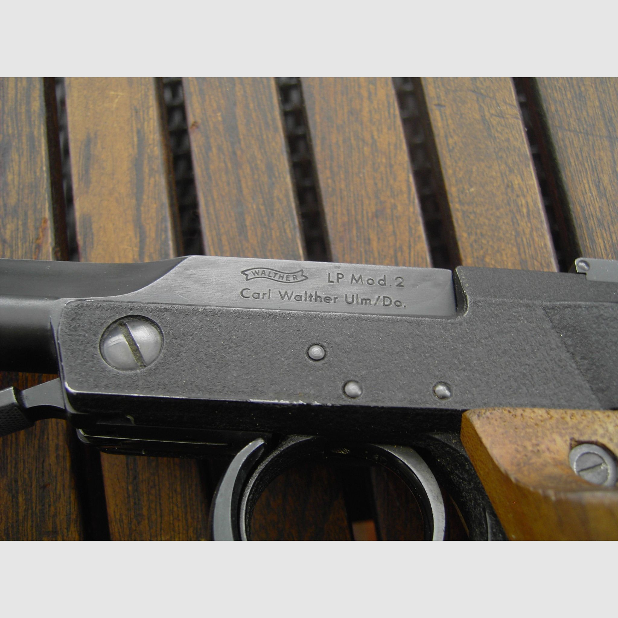 Luftpistole Sportschützen, Carl Walther Mod. 2