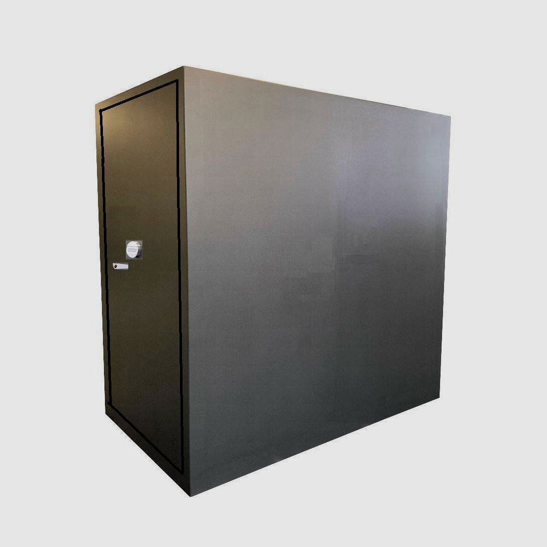Small deep gun room, 2000x1200x2000mm, Class 1, single door
