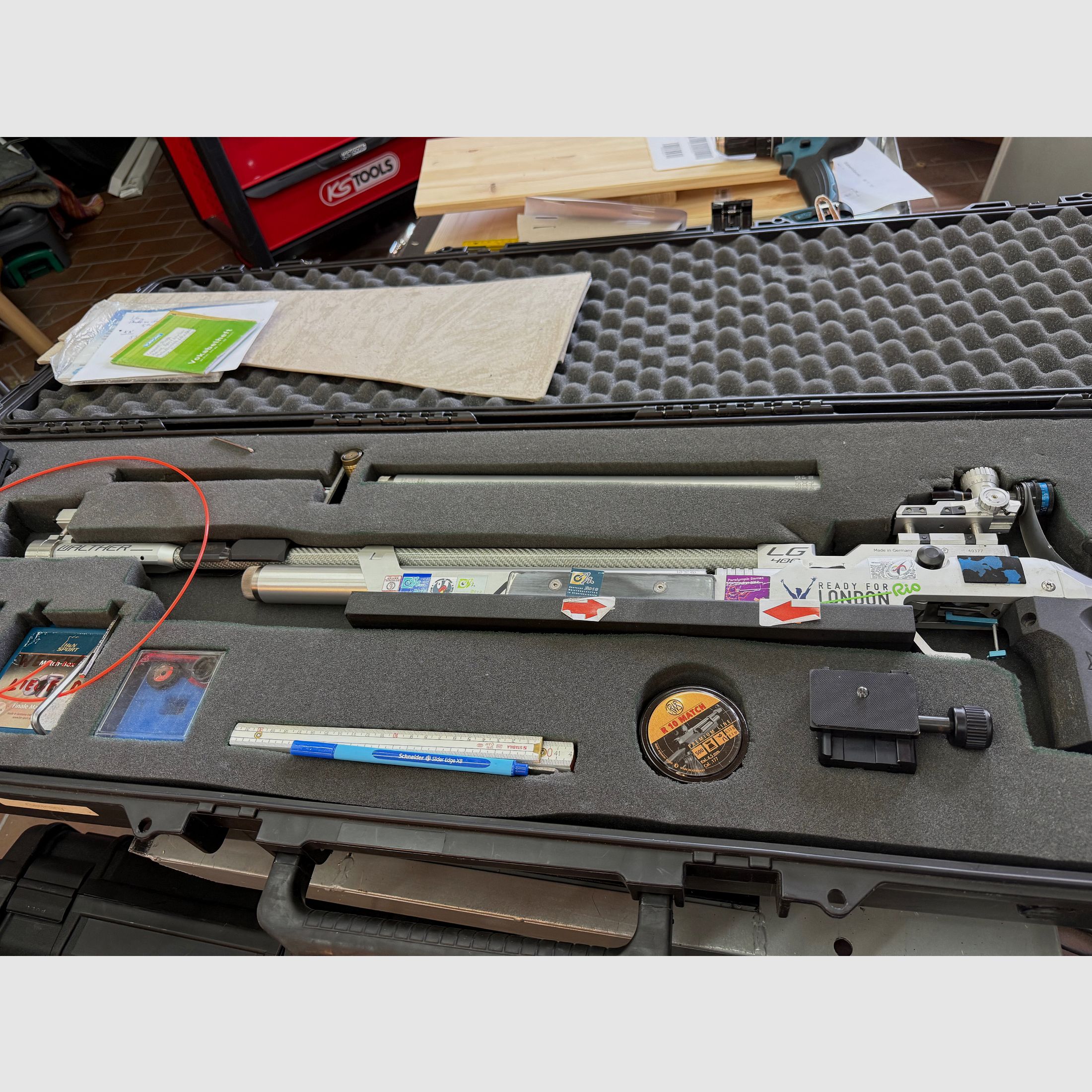 Walther LG400 – Paralympicsteilnehmer-Gewehr mit Profi-Zubehör