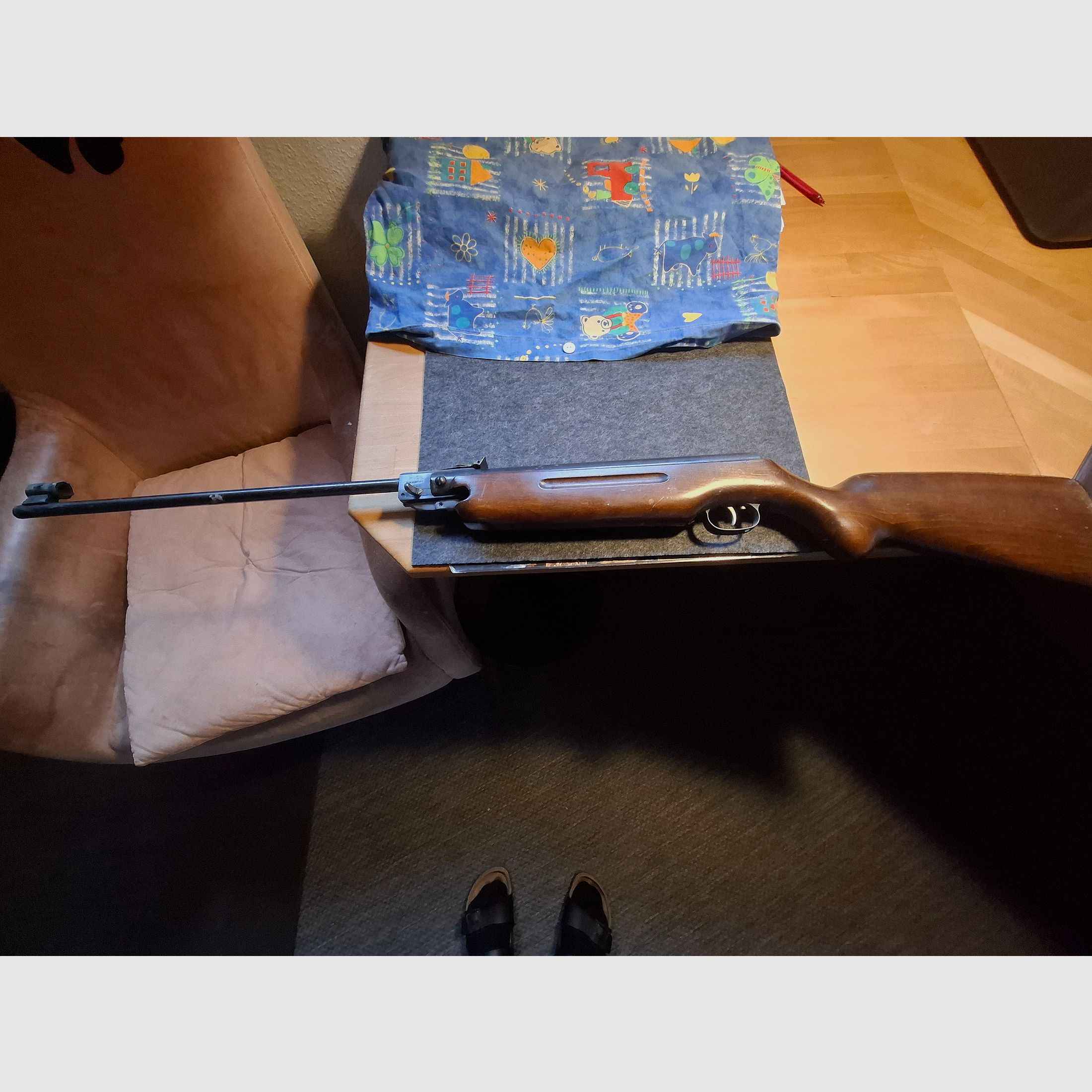 Weihrauch carabina ad aria HW 35 senza mirino e senza silenziatore