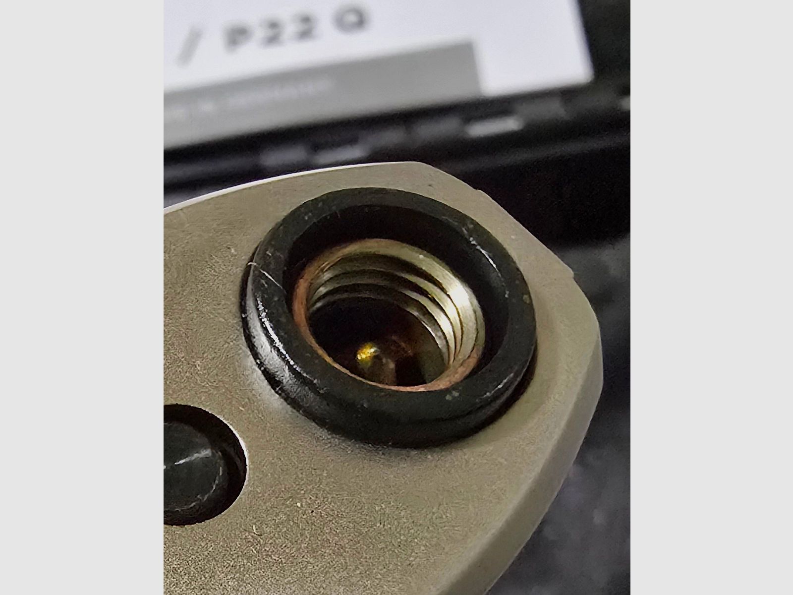 Walther P22 Q Nickel 9mm PAK Schreckschuss