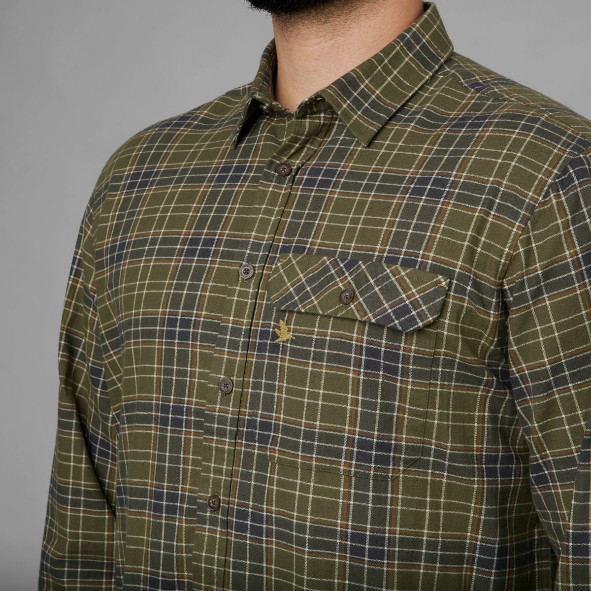 SEELAND Highseat Hemd Burnt Olive