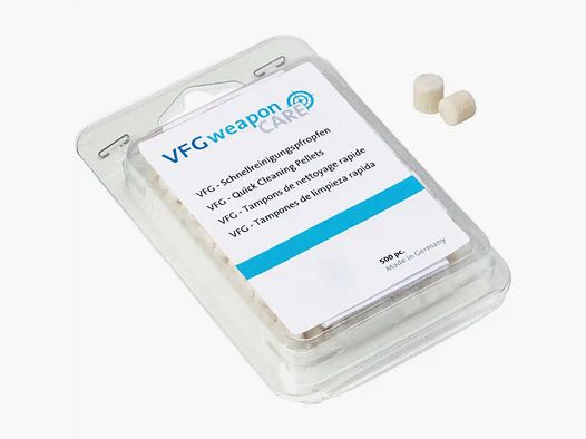 VFG Loopreiniger "Comfort" kaliber 4,5/.177 kaliber / Verpakkingsinhoud: .22 / 500 stuks