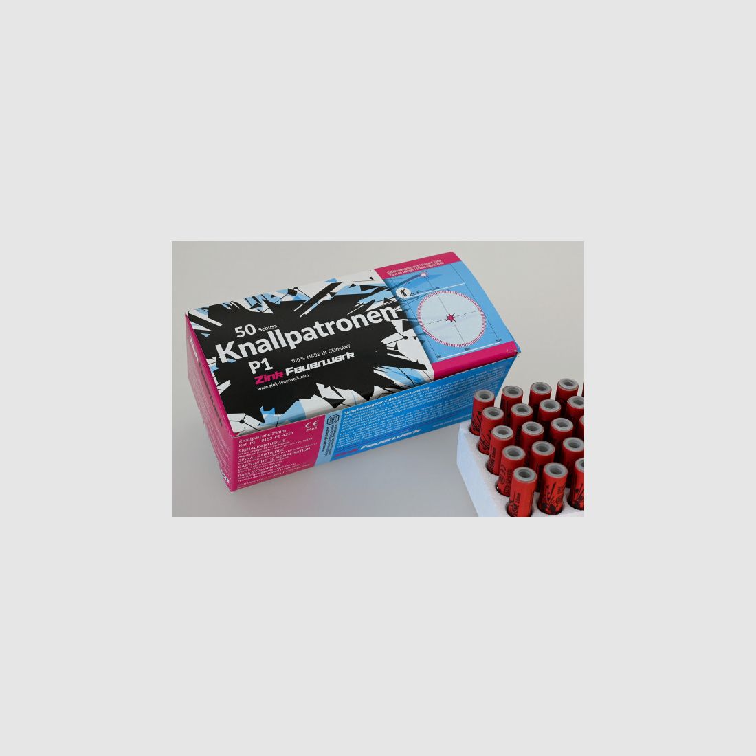 ZINK KNALLPATRONEN P1 - VOGELSCHRECK - 50 SCHUSS