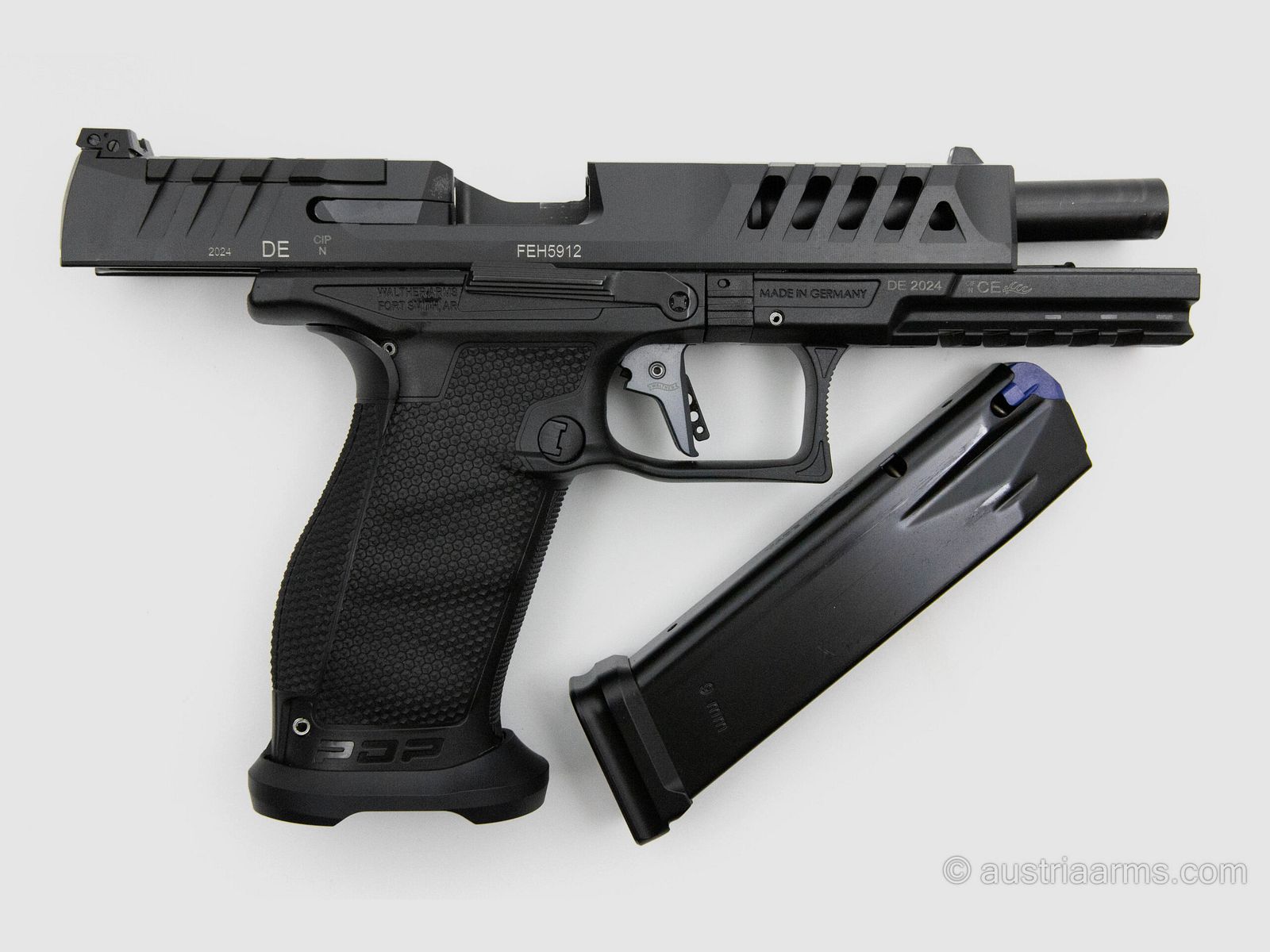 Walther PDP Match Polymer, 5.0 inch barrel length, 9 x 19 mm, image 3 of 5
