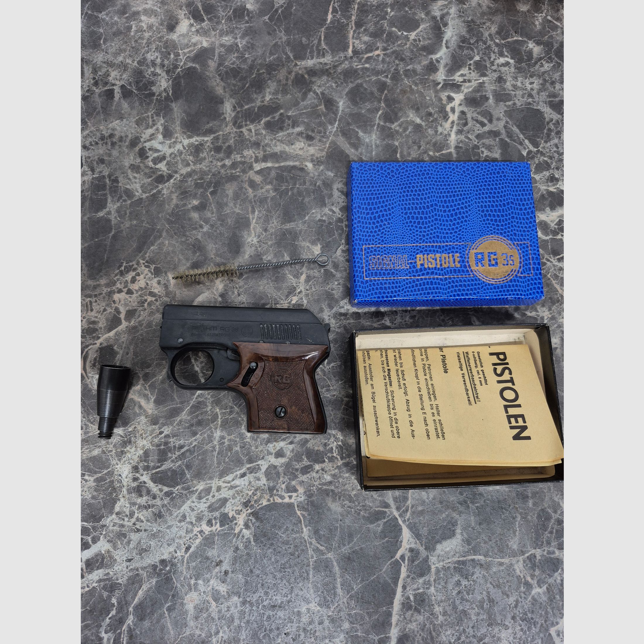 Pistolet d'alarme / gaz / signal Röhm RG3, 6 mm