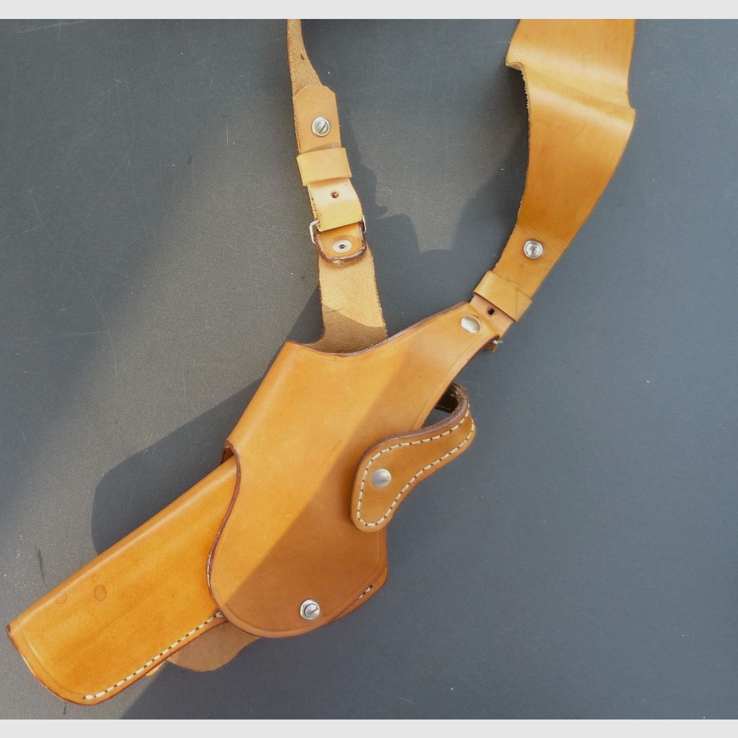 HKDesign Holster Art. Nr. 028 , Schulterholster einseitig für S&W 686 6"   Linkshänder