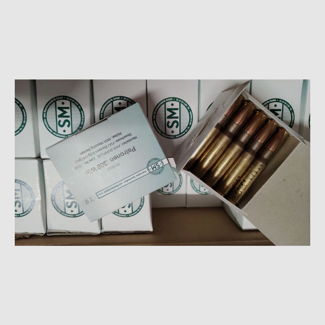 .308 WIn AMA Surplus 147grs. 640 Schuss