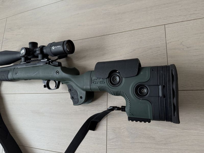 GRS Bifrost Stock OD green – Remington 700 Short Action / Bergara B14 – adjustable