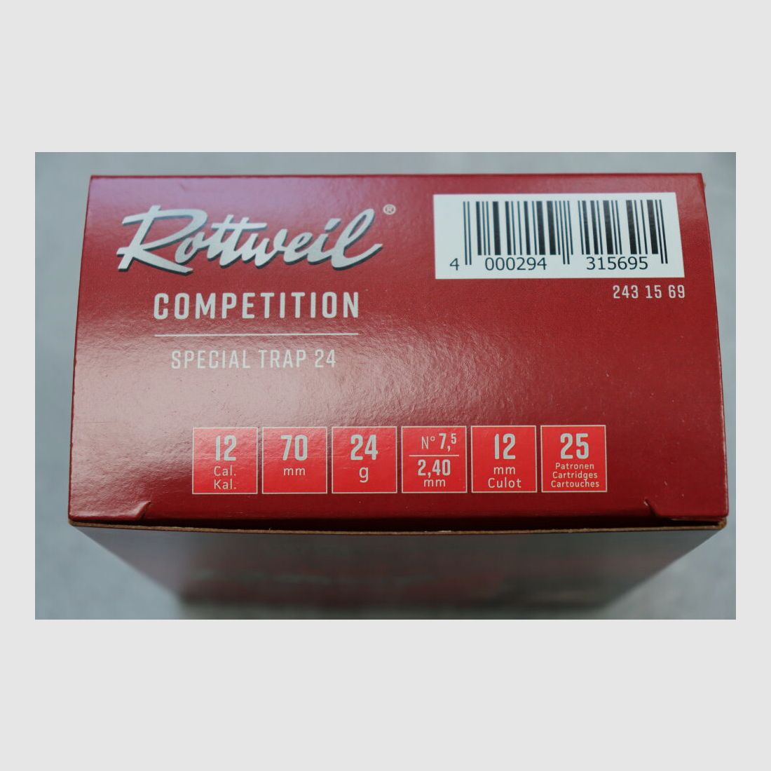 Rottweil Rottweil Special Trap 24 12/70 2.4mm Lood
