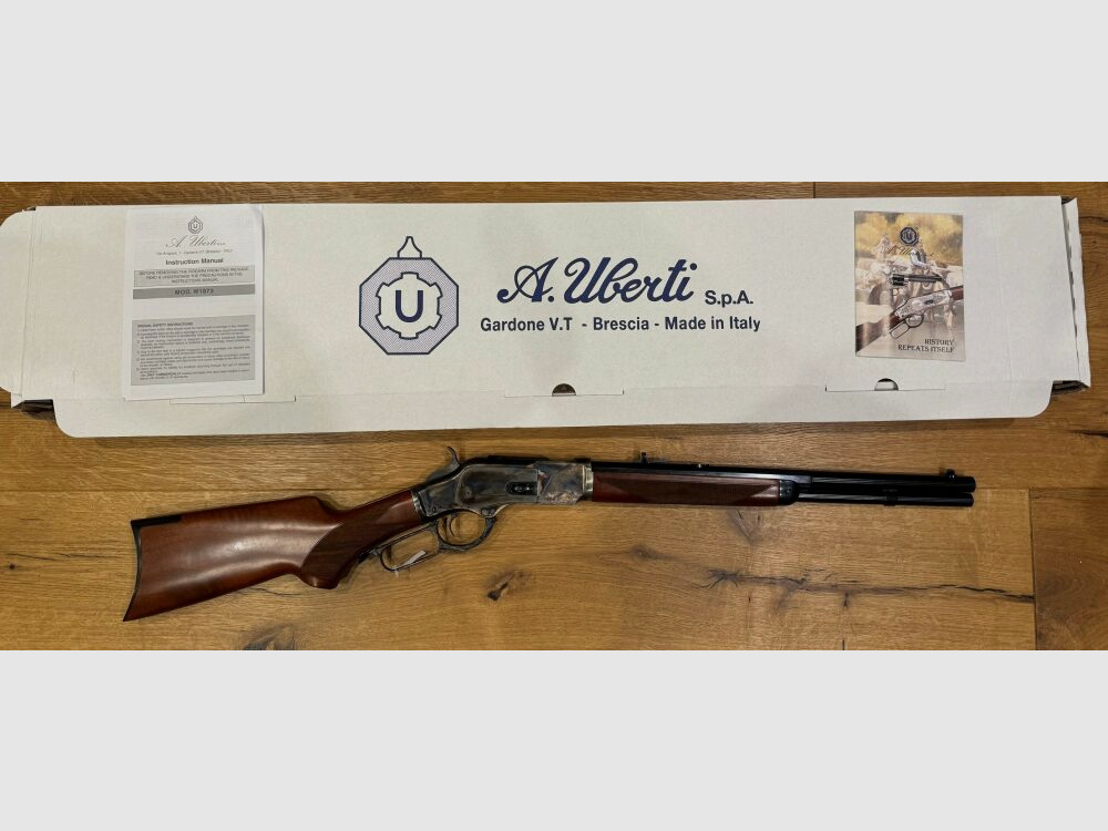 Uberti	 1873 Half Octagon 18"  aka Texas Brush Popper